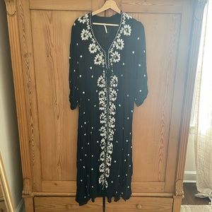 Free People embroidered dress